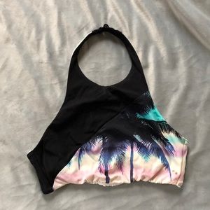 halter PINK bikini top